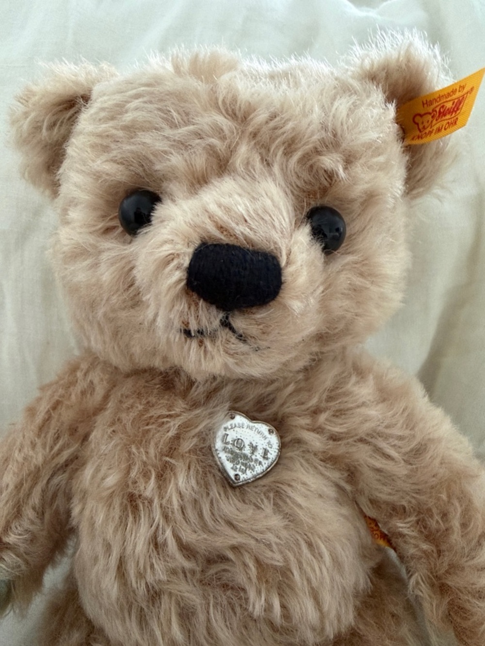 BNWT TIFFANY X STEIFF Return to Tiffany Love Teddy Bear Baby Gift - Picture 2 of 6